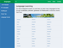Tablet Screenshot of ilanguages.org